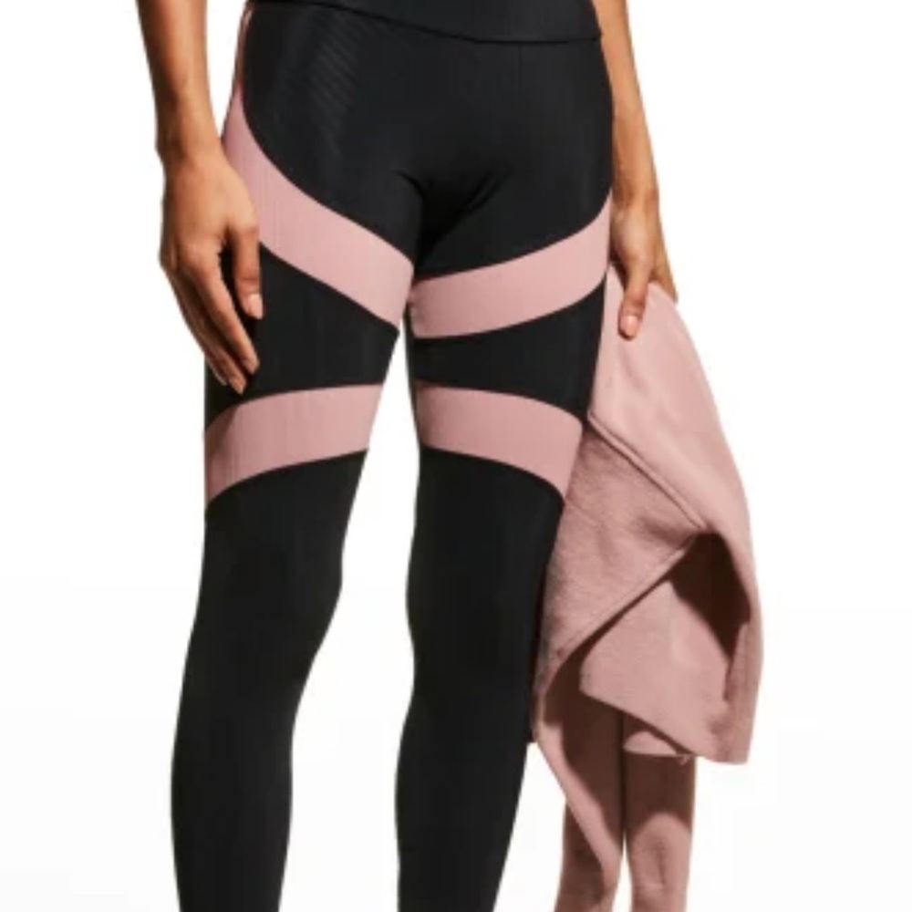 Black and Pink Women's Leggings